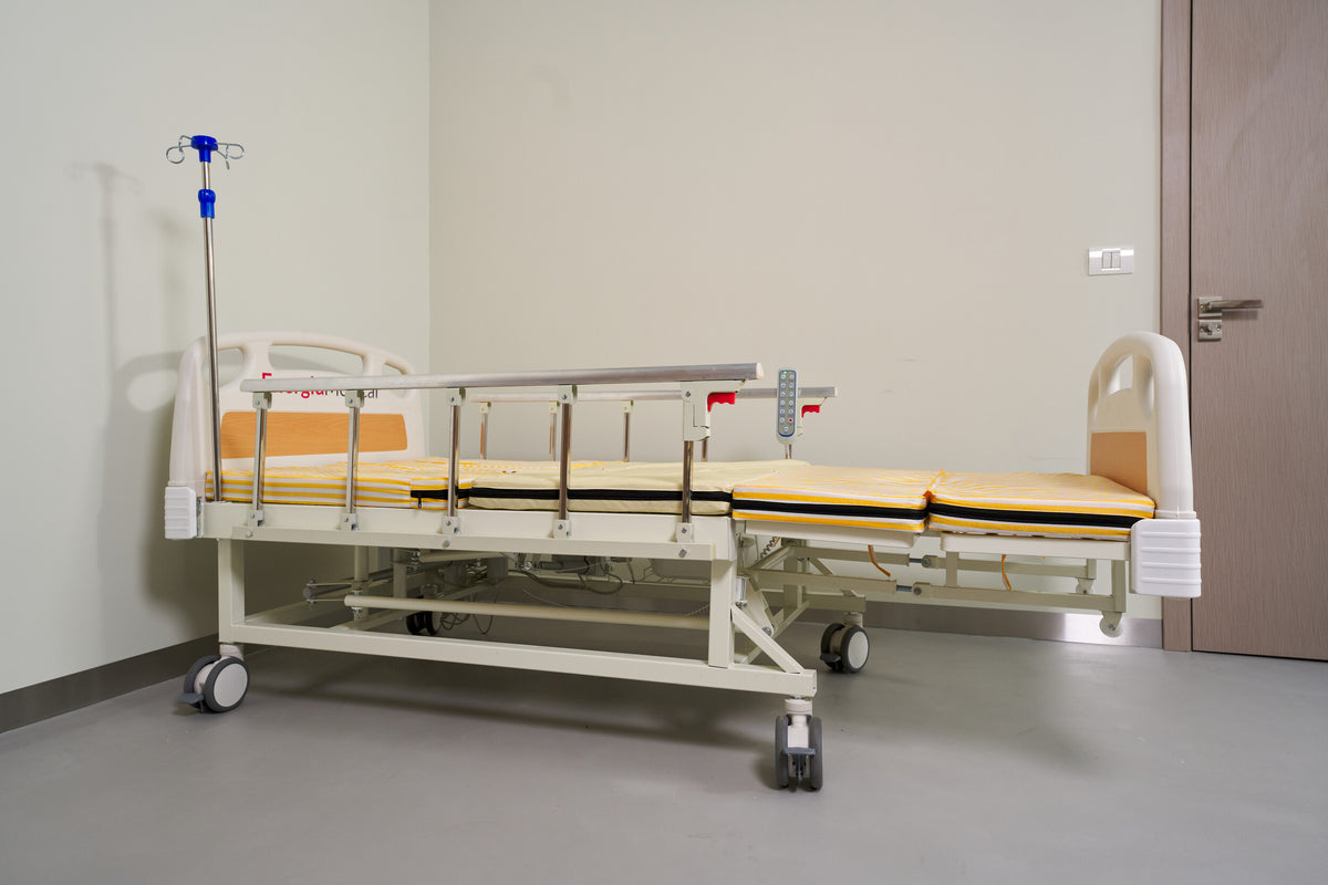 Pat medical electric cu 5 funcții + rotire laterală – EnergidMedical