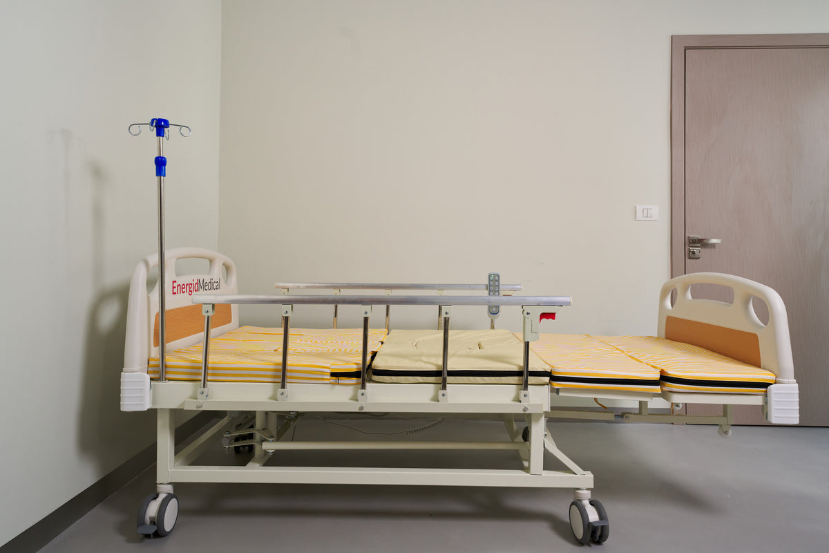 Pat medical electric cu 5 funcții + rotire laterală – EnergidMedical