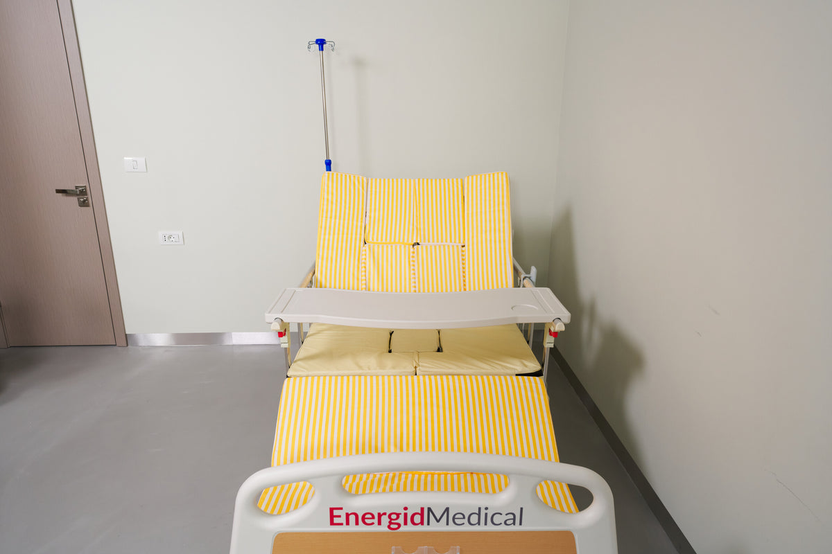Pat medical electric cu 5 funcții + rotire laterală – EnergidMedical