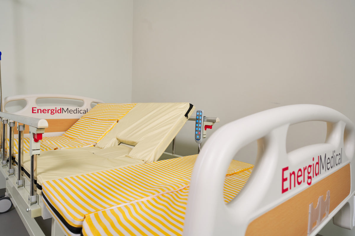 Pat medical electric cu 5 funcții + rotire laterală – EnergidMedical